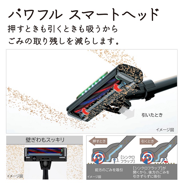未使用 日立 掃除機 スティッククリーナー PV-BL30C4 W 2024年製 日立 掃除機 コードレス スティッククリーナー PV-BL30C4-W