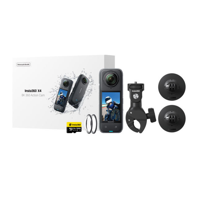 Insta360 X4 360度アクションカメラ モーターサイクルキット CINSABMA 