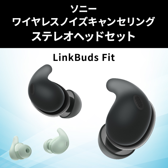 SONYワイヤレスノイズキャンセリングステレオヘッドセットLinkBudsFit ソニー ワイヤレスノイズキャンセリングステレオヘッドセット