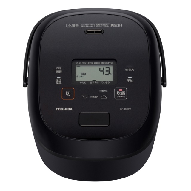 東芝 TOSHIBA 真空IH 炊飯器 RC-10VRV 5.5合炊き 炎匠炊き 銅