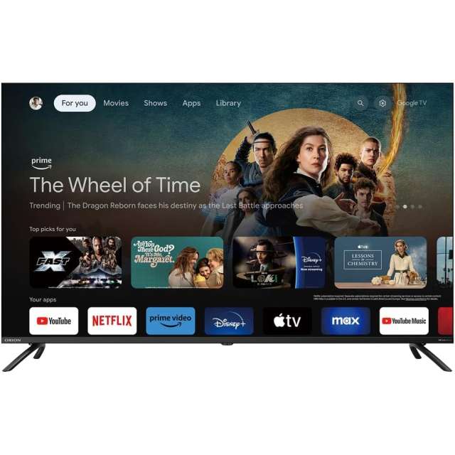 ORION オリオン 50V型 4K対応スマートテレビ OLS50RD10C 4K スマート テレビ スマートテレビ YouTube NETFLIX PrimeVideo Bluetooth 対応_1