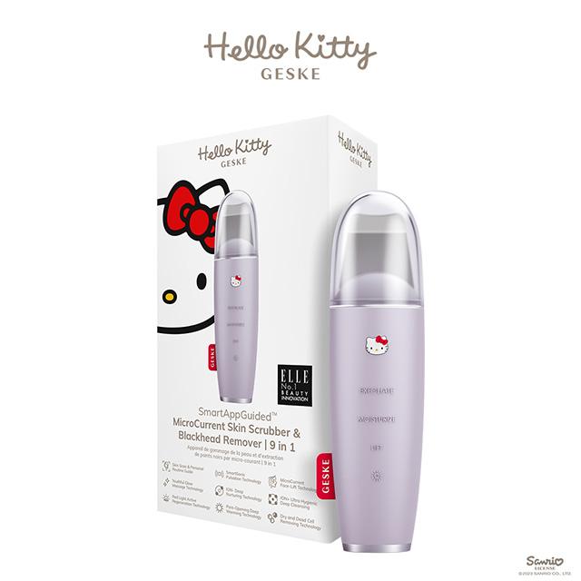 Hello Kitty MicroCurrent Skin Scrubber ＆ Blackhead Remover 9 in 1 ハローキティ マイクロカレント スキンスクライバー ＆ ブラックヘッドリムーバー HK000045PU0 GESKE_15
