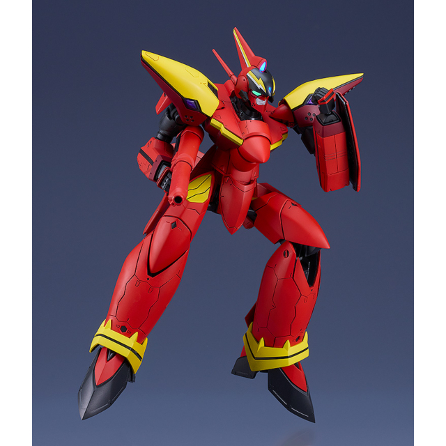 PLAMAX ファイヤーバルキリー　プラモデル完成品セット マクロス7」より「VF-19改 ファイヤーバルキリー（熱気バサラ機