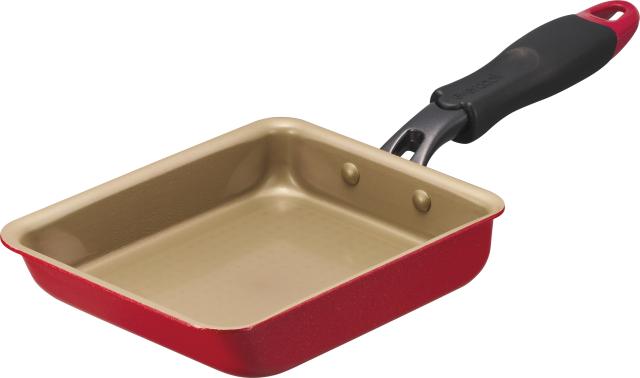 動画あり】 エバークック evercook フライパン 玉子焼き 13×18cm