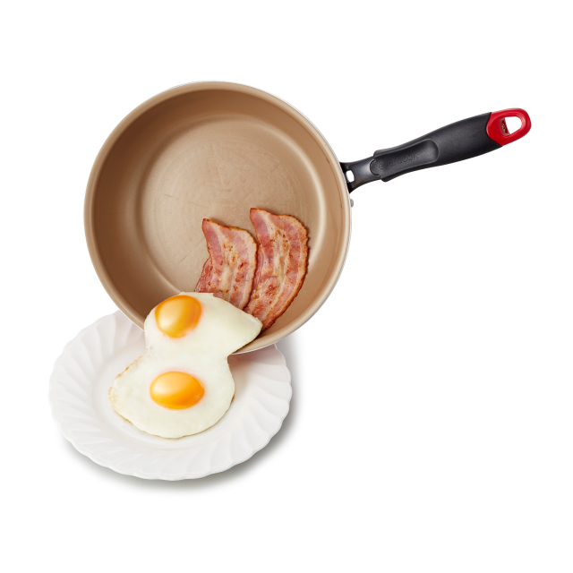 動画あり】 エバークック evercook フライパン28cm EIFP28RD3 オール