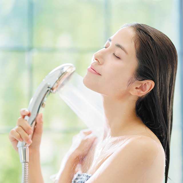 DOCTORAIR クリスタルジュエル BSH-01 ドクターエア ナノバブル シャワーヘッド 水圧 強い ミスト 高水圧 美容 保湿 毛穴