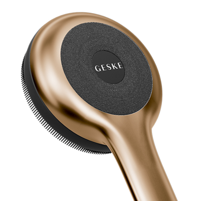 GESKE Sonic Full-Body Brush ＆ Intensive Exfoliator | 8 in 1 ソニック フルボディブラシ ＆ インテンシブ エクスフォリエイター GK000707GY01 ゲスケ 振動 ボディブラシ_4