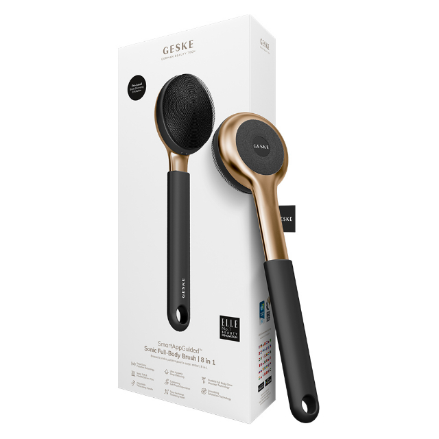 GESKE Sonic Full-Body Brush ＆ Intensive Exfoliator | 8 in 1 ソニック フルボディブラシ ＆ インテンシブ エクスフォリエイター GK000707GY01 ゲスケ 振動 ボディブラシ_15