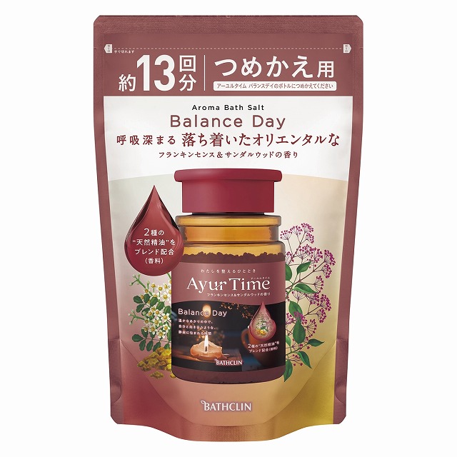 4種類から1種類選択] バスクリン アーユルタイム つめかえ用 520g バス