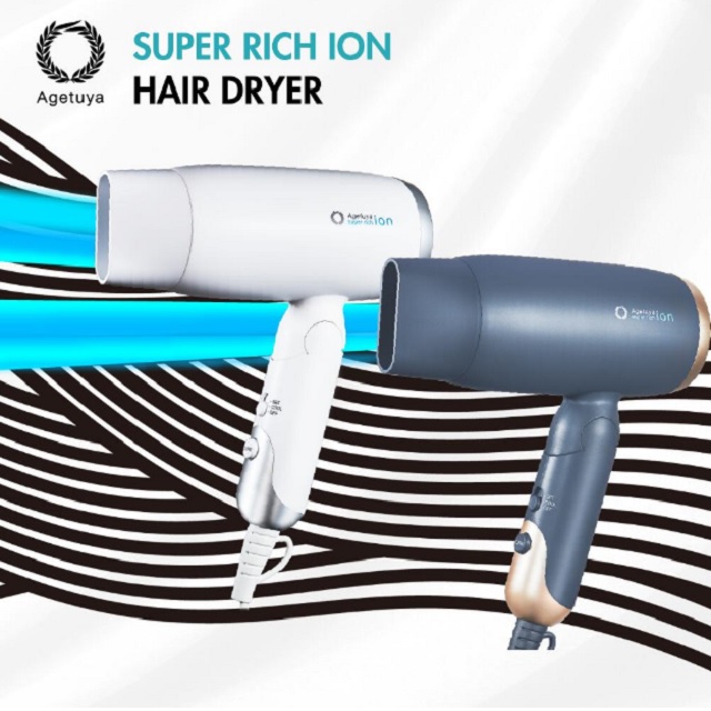 ヘアドライヤー Agetuya SUPER RICH ION HAIR DRYER Agetuyaスーパーリッチイオン ヘアドライヤー