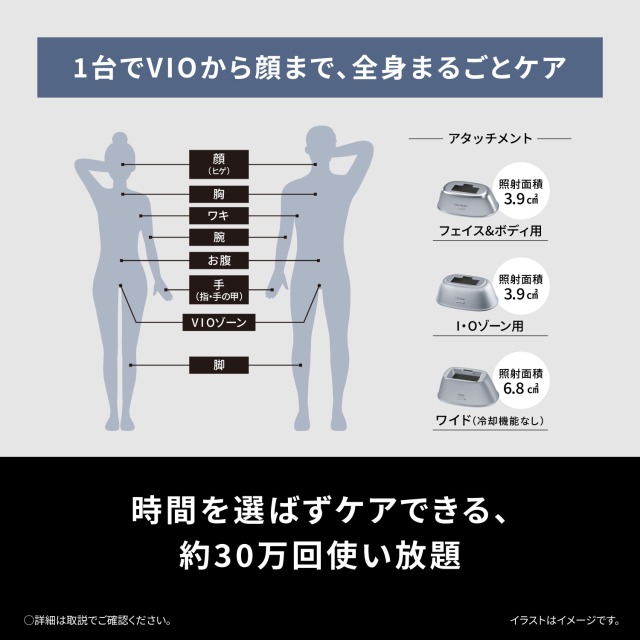 パナソニック スムースエピ パワー＆クール ES-WG0B_7