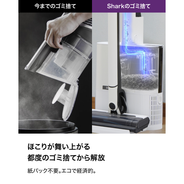 Shark EVOPOWER SYSTEM FIT+ コードレススティッククリーナー LC150J