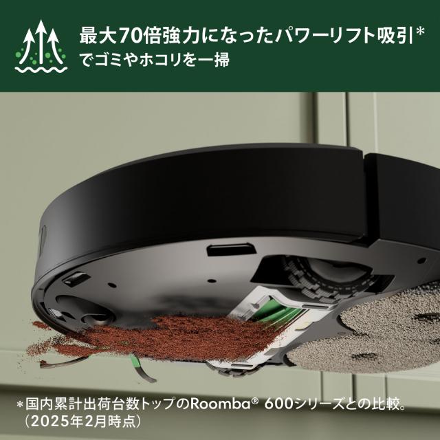 Roomba Plus 405 Combo ロボット + AutoWash 充電ステーション アイ 