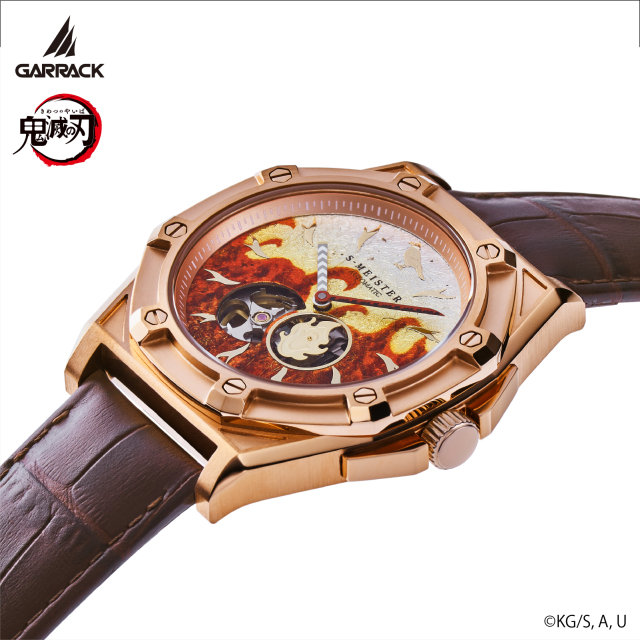鬼滅の刃 煉獄杏寿郎 腕時計 AMNIBUS 鬼滅の刃 煉獄杏寿郎