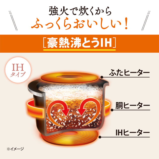 象印 炊飯器 小容量IH炊飯ジャー NP-GS05 小容量 IH 3合 一人暮らし お弁当 コンパクト 少量_2