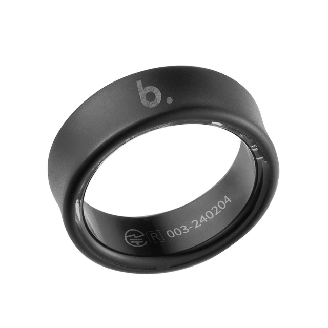 b.ring ブリング スマートリング チタン ブラック メンズ レディース 健康管理 睡眠管理  防水 歩数計_12