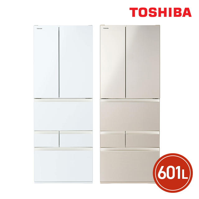 東芝 TOSHIBA 601L 6ドア 冷蔵庫 VEGETA GR-Y600FH 大容量のスタンダードモデル 本体幅685mm 奥行745mm 高さ1833mm 開梱 設置 簡易取扱説明 試運転 梱包材引取