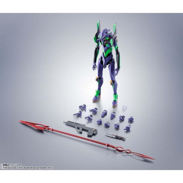 ROBOT魂 エヴァンゲリオン初号機+カシウスの槍 リニューアルカラー ROBOT魂 ＜SIDE EVA＞ エヴァンゲリオン初号機+カシウスの槍