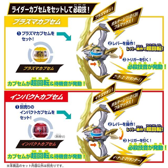 変身ベルト DXゼッツドライバー＆イナズマブラスター スペシャル