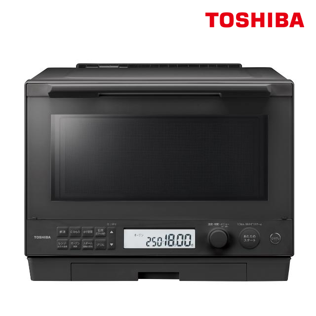 東芝 TOSHIBA 過熱水蒸気 オーブンレンジ ER-D100A 石窯ドーム 30L 上下ヒーター式のスタンダードモデル レンジ最高出力 1000W 自動メニュー 100 8つ目赤外線センサー 電子レンジ オーブンレンジ