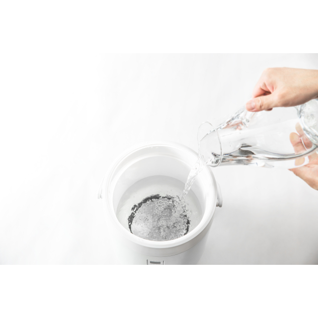 山善 YAMAZEN 加湿器 スチーム式加湿器 上部給水可能 タンク容量 2.8L