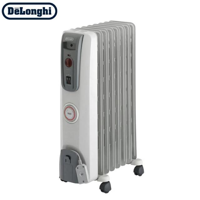デロンギ オイルヒーター H770812EFSN-GY DeLonghi 電子タイマー付