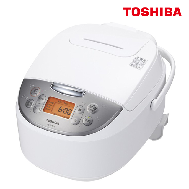 TOSHIBA 東芝 炊飯器 5.5合 RC-10MSL 手軽においしく炊き上げるマイコンタイプ 炊飯ジャー 手づくりのパン ジャー マイコン