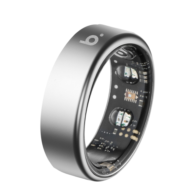 b.ring スマートリング ブリング シリーズG2 シルバー チタン メンズ レディース 健康管理 睡眠管理 防水 歩数計_1