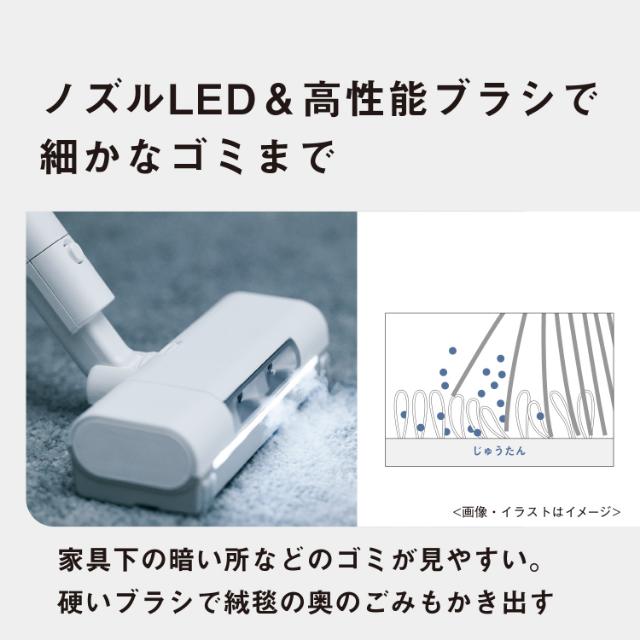Panasonic パナソニック セパレート型コードレススティック掃除機 MC-NX810KM マイクロミスト 仕上げふき_9