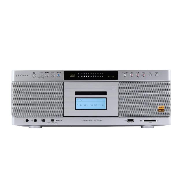 東芝 TOSHIBA CDラジカセ AX-KCR90 40Wスピーカーシステム搭載 ハイレゾ再生可能 CD ラジカセ ハイレゾ SD USB CD ラジオ カセット レコーダー 26,667円