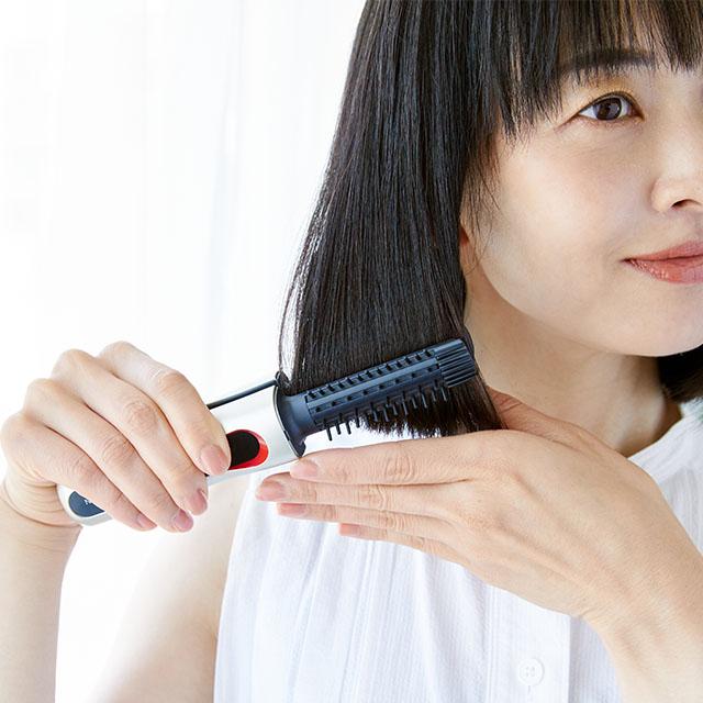 YA-MAN ヘアボリューマー YJHB2N ヤーマン コードレスヘアアイロン_5