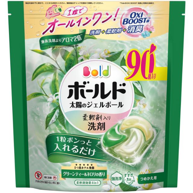ボールド ジェルボール4D つめかえ テラジャンボサイズ 90個 洗濯洗剤
