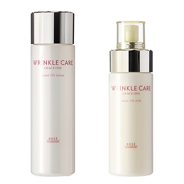 グレイスワン リンクルケア モイストリフト ローション 180mL + ミルク 130mLセット 医薬部外品