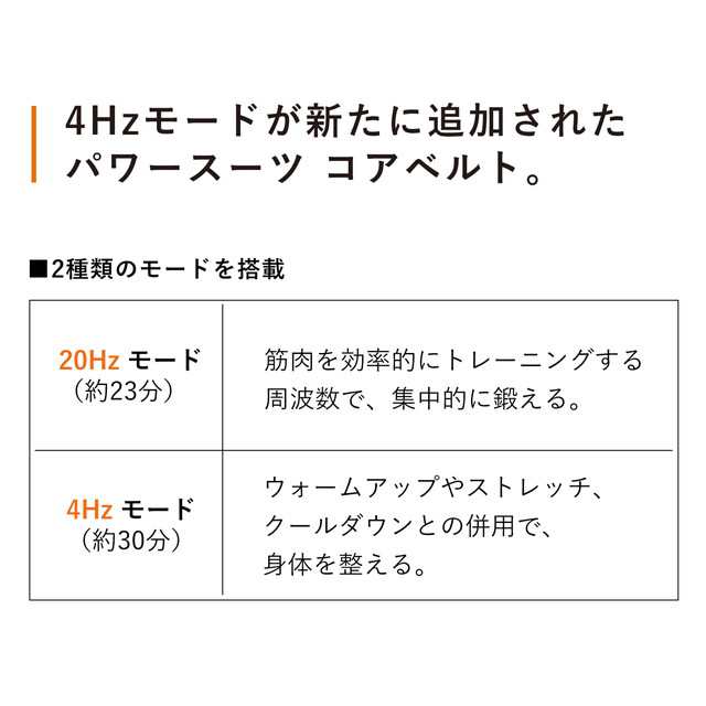 【Mサイズ】SIXPAD シックスパッド パワースーツ コアベルト 正規品MTG