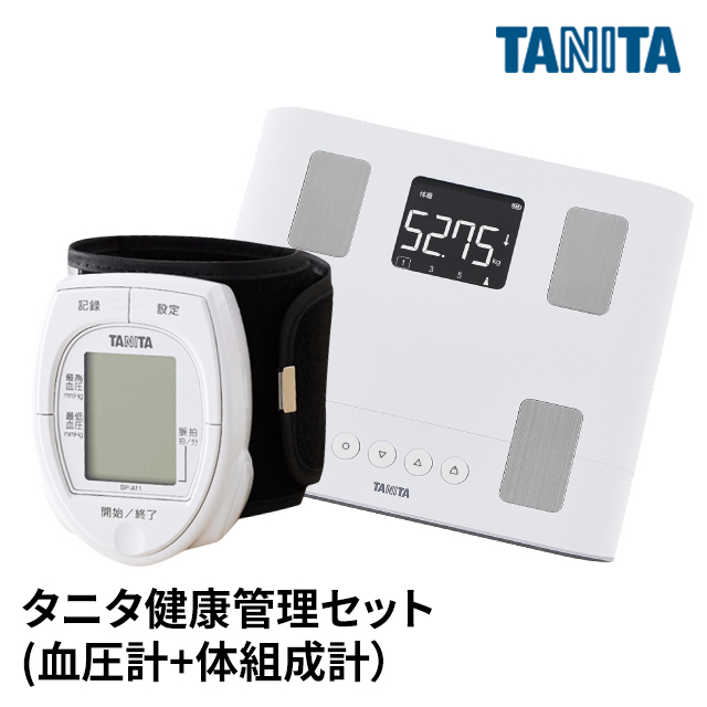 タニタ健康管理セット(血圧計BP-A11+体組成計BC-332L）