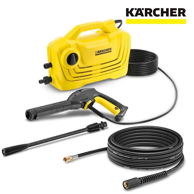 ケルヒャー(KARCHER) 高圧洗浄機 K2 クラシック + 延長高圧ホース7.5ｍ（ネジタイプ）