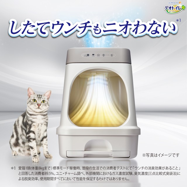 デオトイレ 脱臭ファン ＋ ( プラス ) 本体セット ＆ デオクリーン