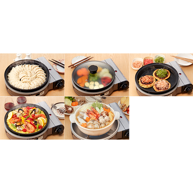 イワタニ ビストロの達人3 CB-BST-3 パールブラウン ＆ イワタニ