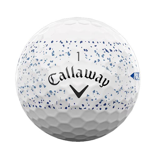 [2種類から1セット選択]キャロウェイ SUPERSOFT SPLATTER 360 ×2個セット ボール レッド ブルー Callaway