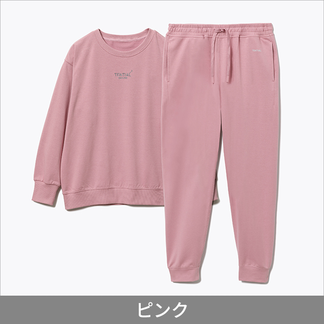TENTIAL BAKUNE スウェット ウィメンズ 上下セット（長袖クルーネック