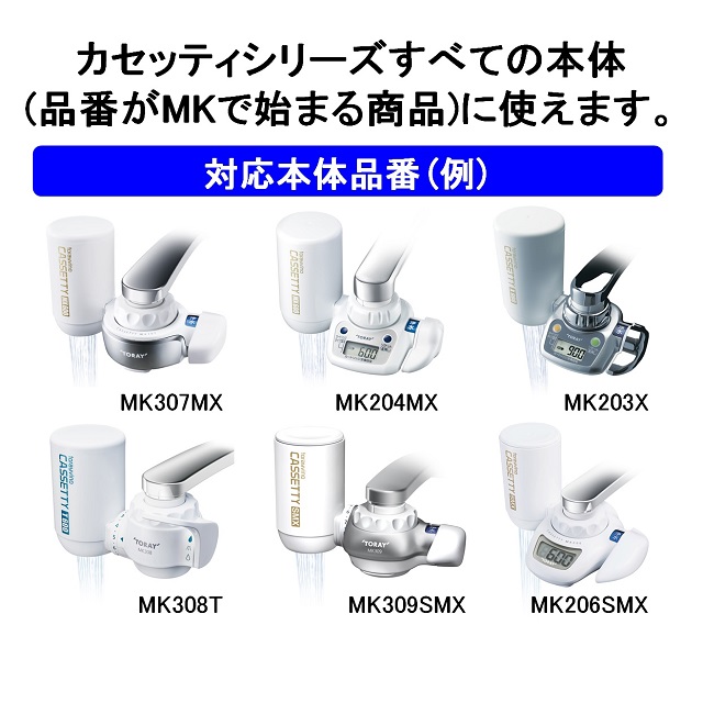 東レ 浄水器 浄水器カートリッジ トレビーノ カセッティシリーズ 交換