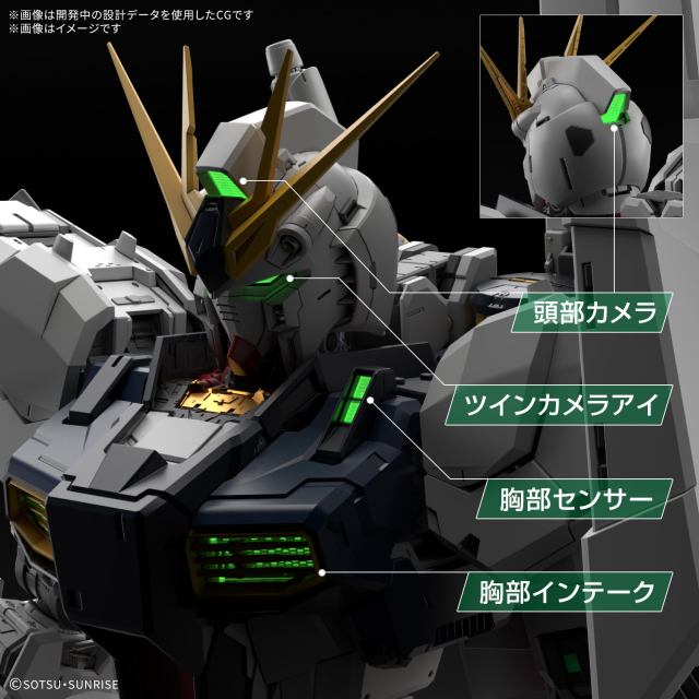 機動戦士ガンダム 逆襲のシャア νガンダム ＆ νガンダム用 LEDユニット