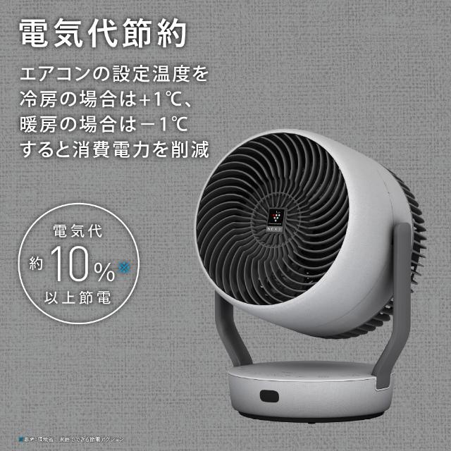 シャープ SHARP サーキュレーター PK-S1801 PKS1801 ×2個セット 大風量 プラズマクラスター やさしい運転音 ネイチャーウイング 最大30畳_8