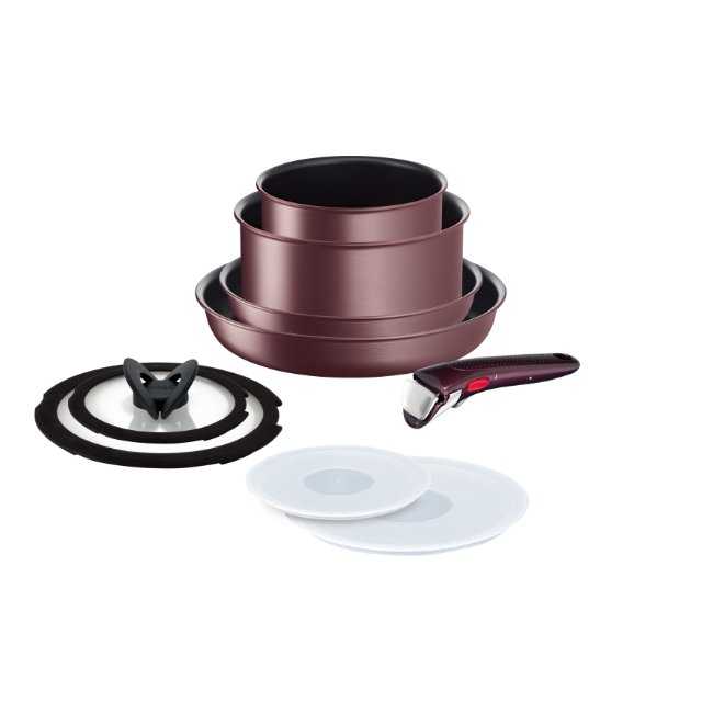 ティファール　T-fal インジニオネオ　IHマロンブラウンアンリミテッド　6点 T-fal ティファール インジニオ・ネオ IHマロンブラウン