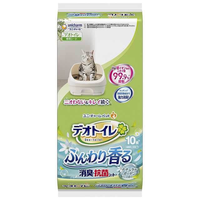 デオトイレ 消臭・抗菌シート(10枚入)×6袋【デオトイレ】