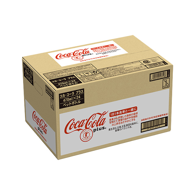 コカ・コーラ プラス 470ml 48本(24入り×2箱) コカ・コーラ プラス トクホ 送料無料 470mlPET×24本×2箱 (合計