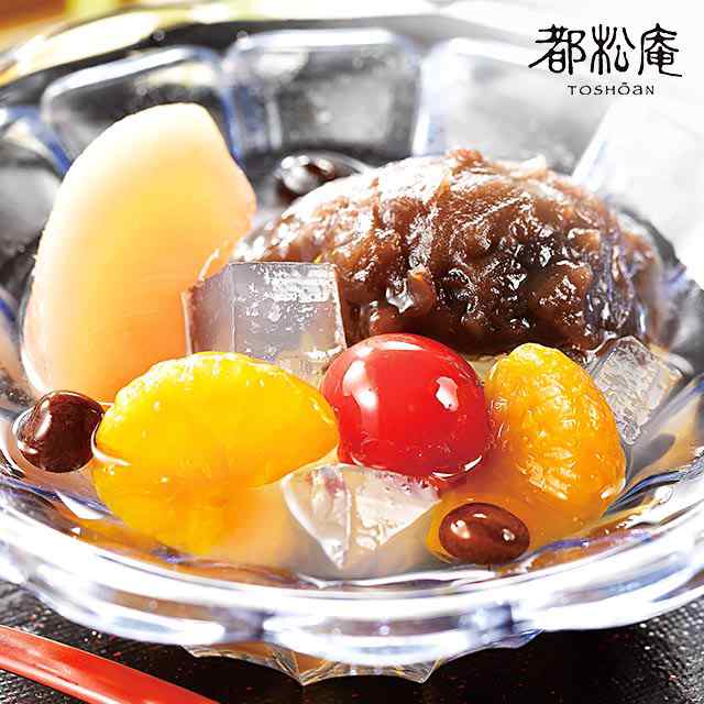 京都 都松庵 京あんみつ 810g みつ豆100g 6個 粒あん35g 6袋 スイーツ 和 和菓子の通販はau Pay マーケット Au Pay マーケット ダイレクトストア