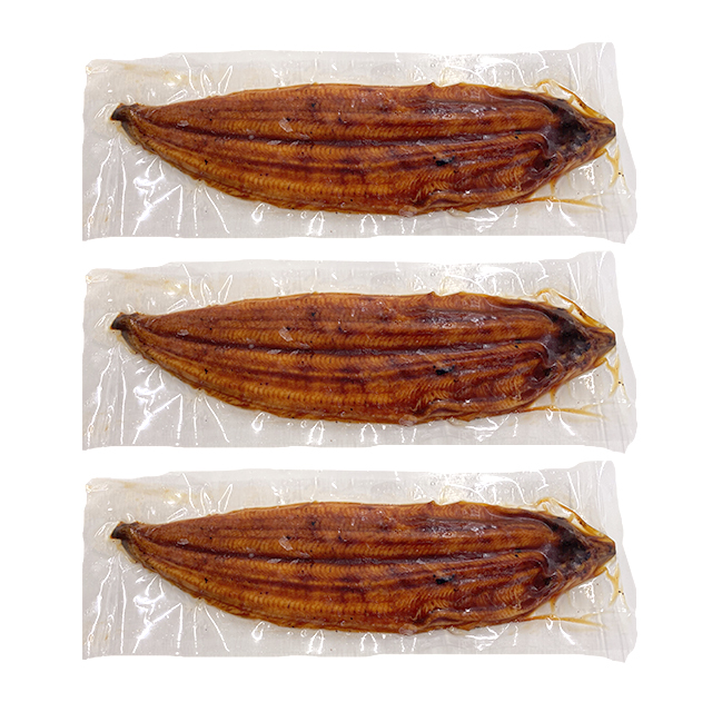 鹿児島県産 うなぎ蒲焼き 特々大3尾（約220g×3尾・タレ・山椒付き）_1