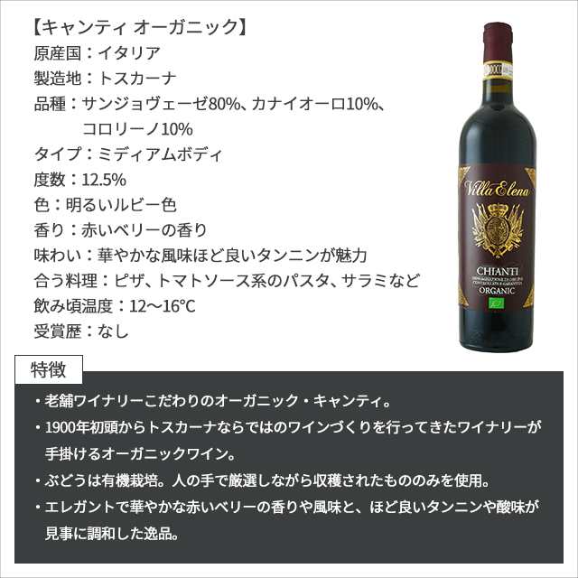 濃厚イタリア赤ワイン6本セット 750mL×6本 家飲み 飲み比べの通販はau