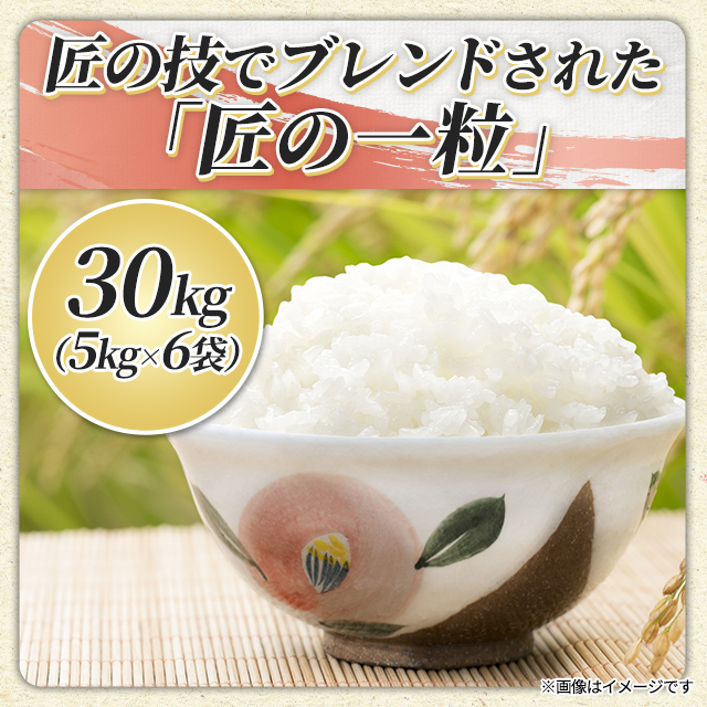 お米 国産 匠の一粒 ブレンド米 30kg （5kg×6袋）/ 米 国内産_1